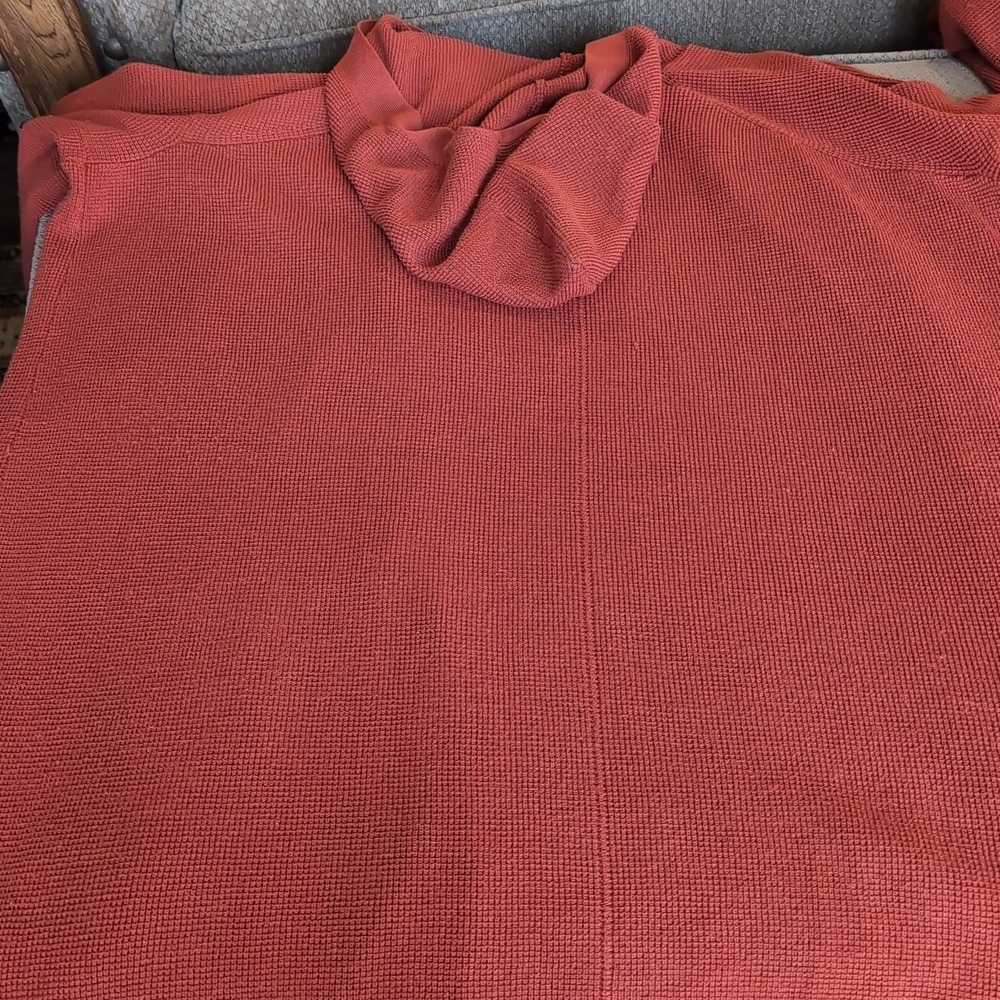 Cyrus Women's Cardigan Sweater Rust Size 1X - Picture 6 of 6